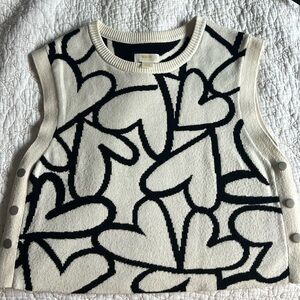 Maeve by Anthropologie loose fit sweater vest